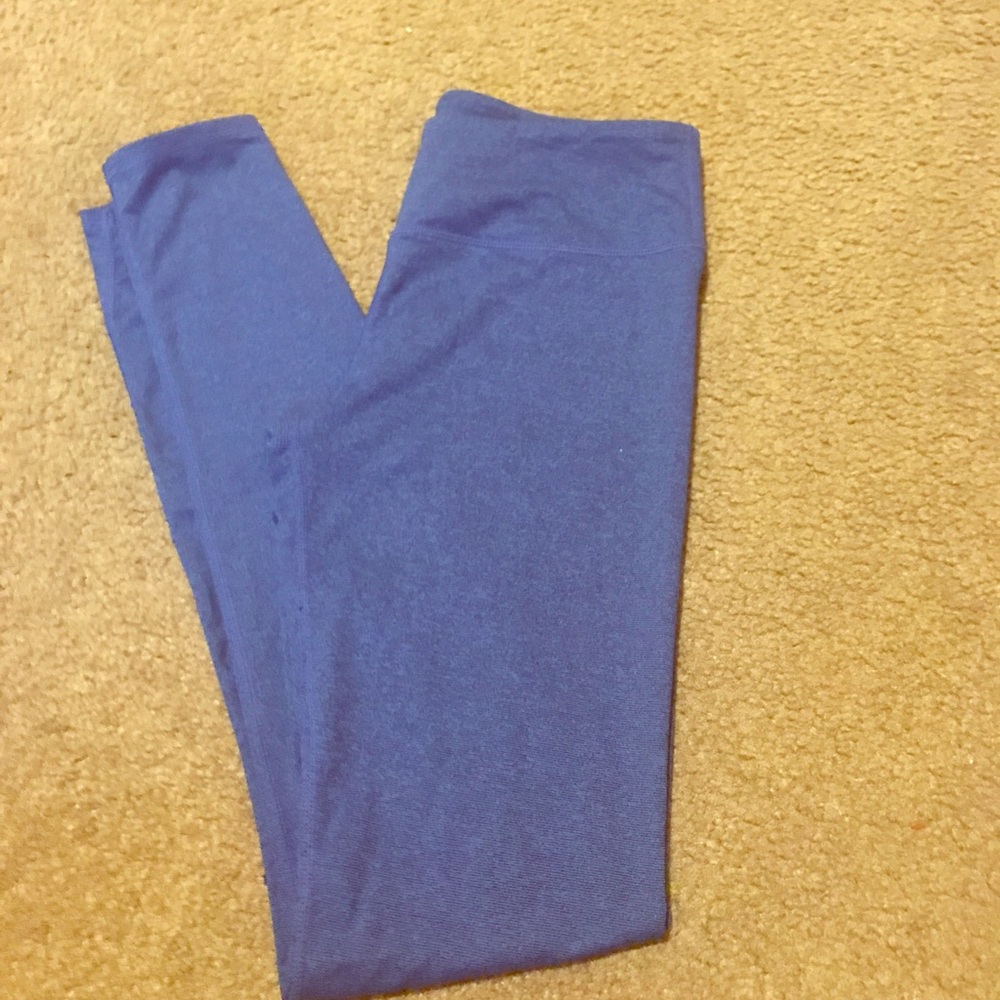 Blue fabletics workout leggings