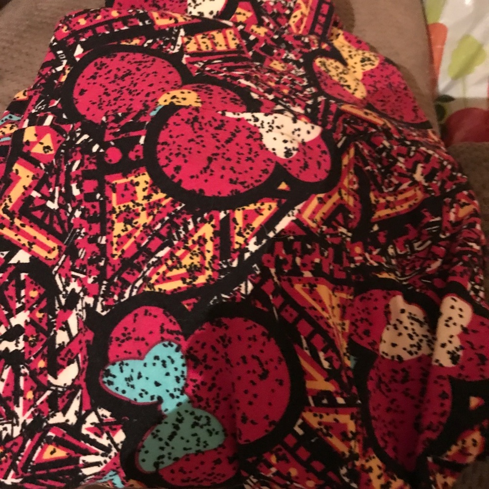 Lularoe Disney leggings worn once!!!