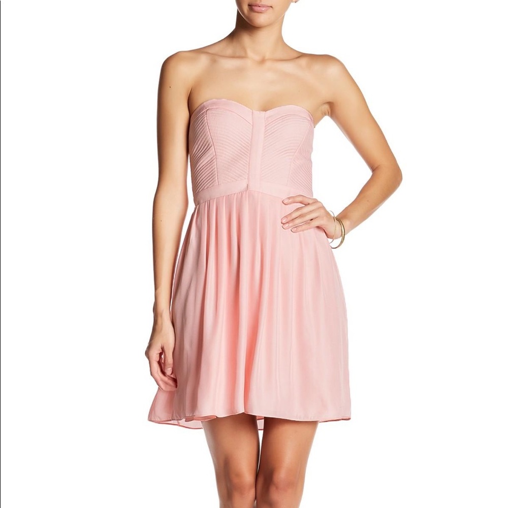 Parker Lily A-Line Blush Dress