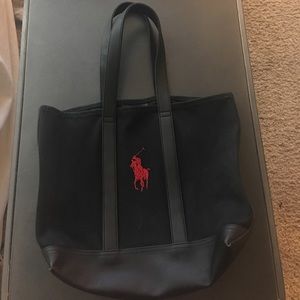 Polo Ralph Lauren Black Tote