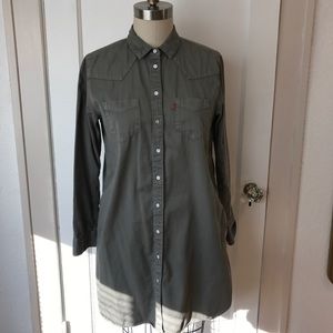 Levi shirt dress