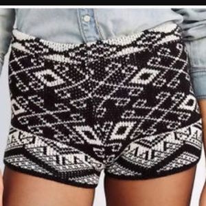 Knit shorts from Urban Outfitters