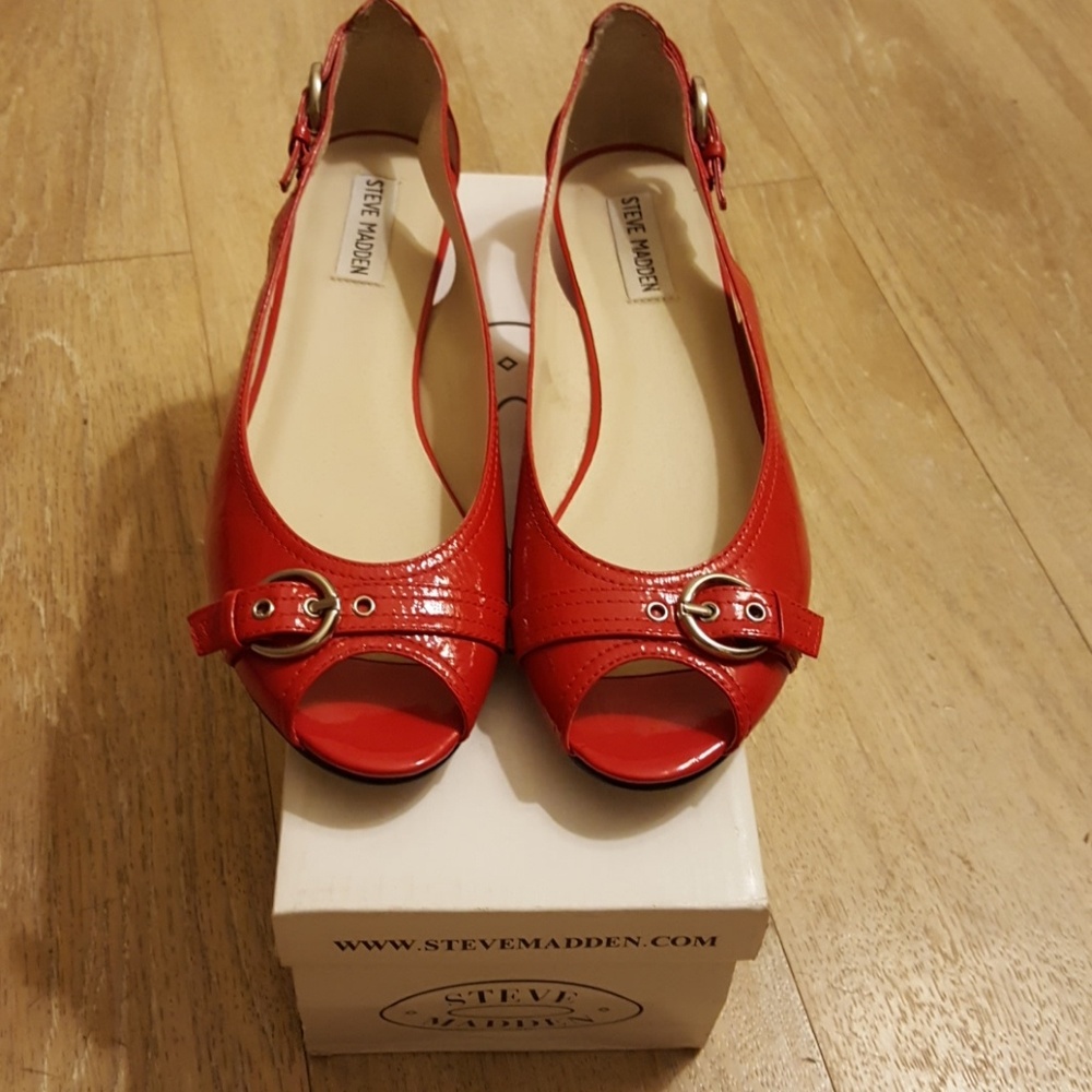 Steve Madden Heaven patent leather flats