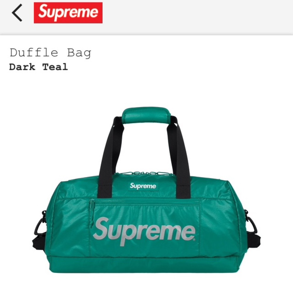 Supreme FW 2017 drop order confirmed.