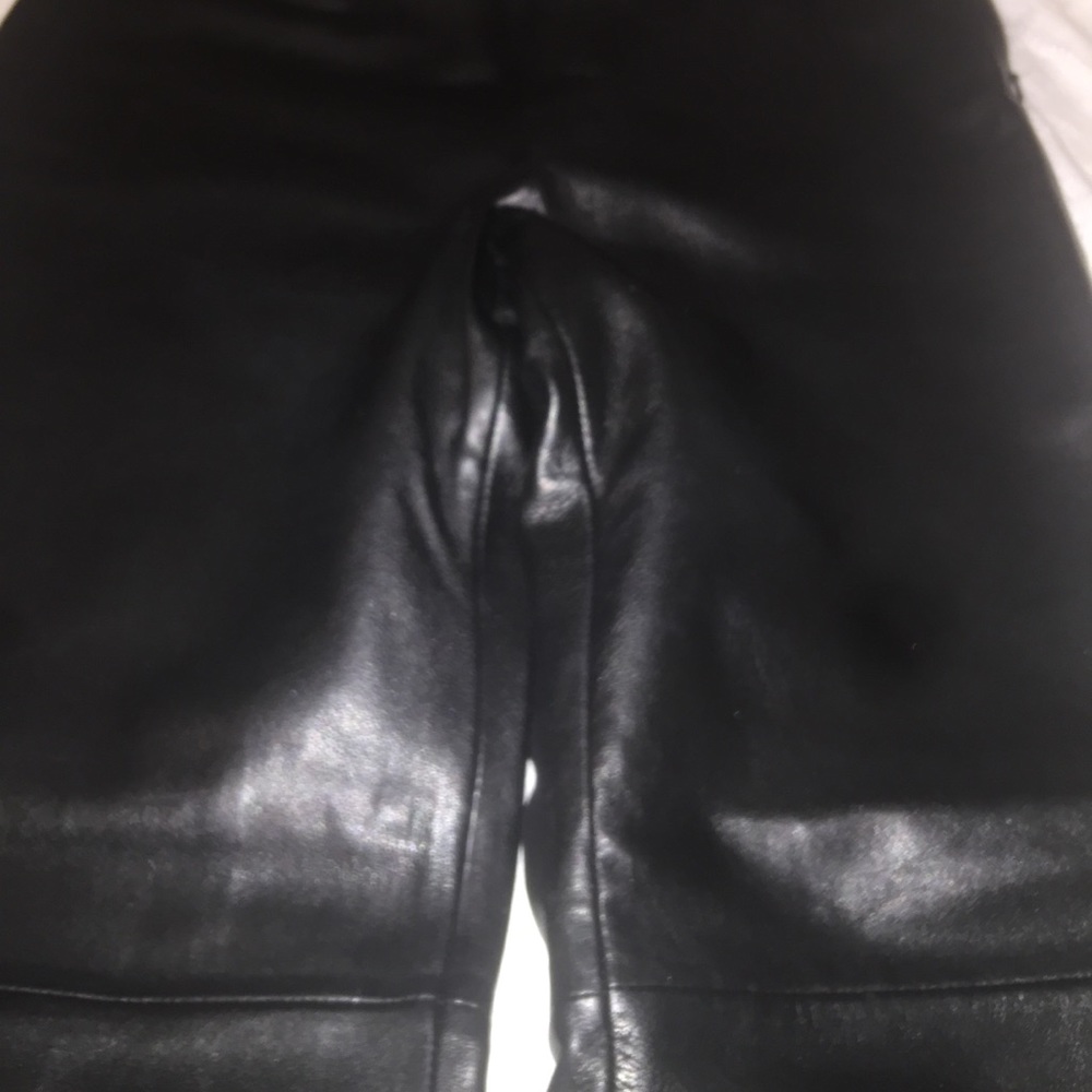 Leather pants