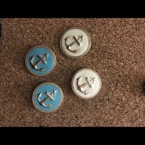 BUNDLE of two Anchor Earring pairs