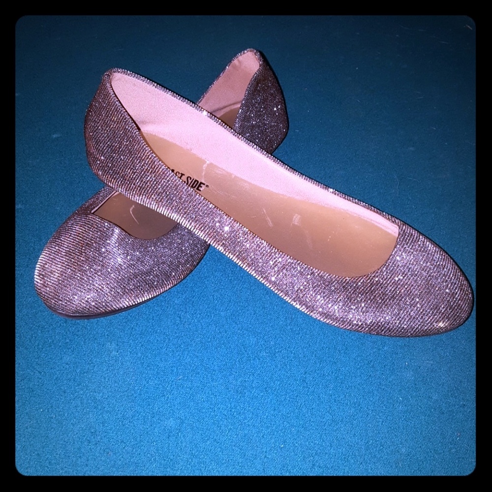 Sparkle flats size 9