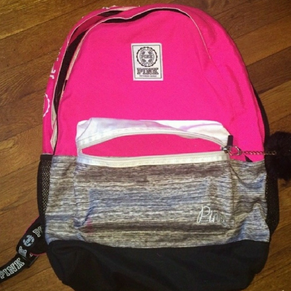 Pink Victoria's secret back pack