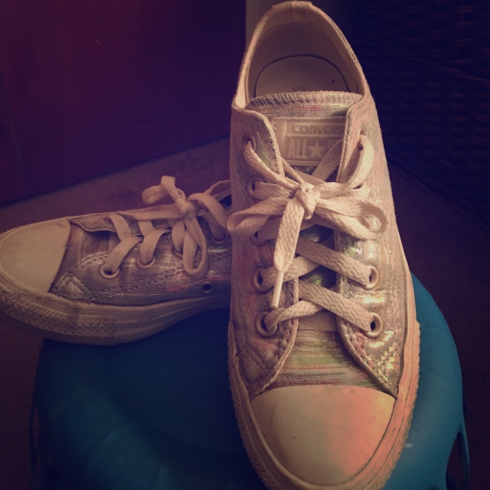 Metallic Converse