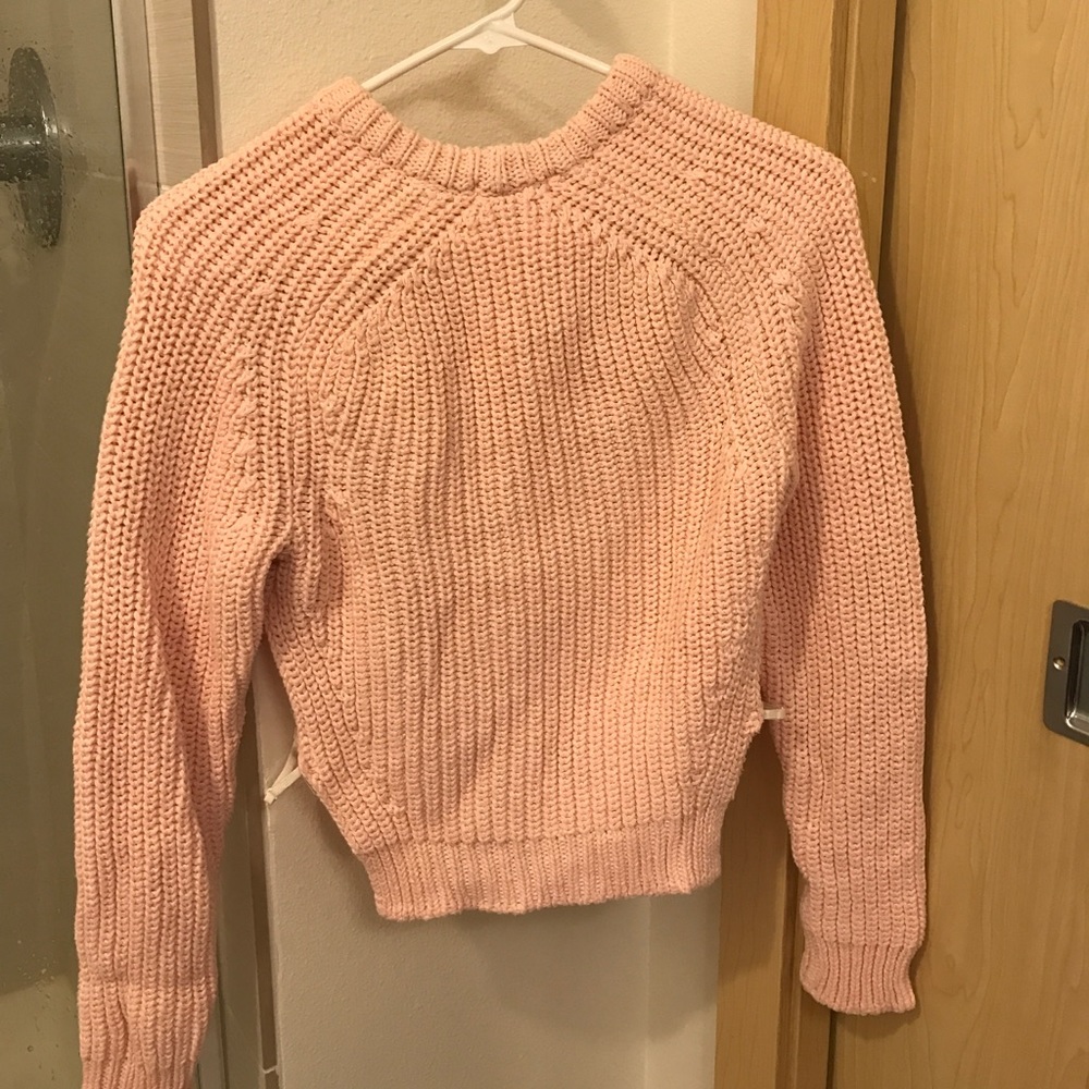 Pink sweater