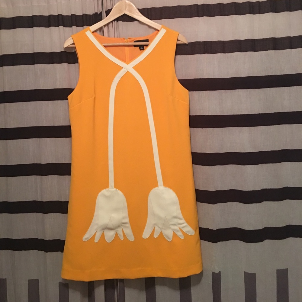 Victoria Beckham x Target Marigold Mod Dress sz S