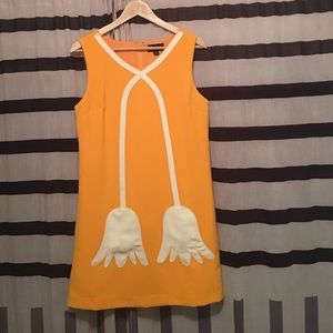 Victoria Beckham x Target Marigold Mod Dress sz S