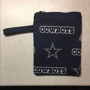 Dallas Cowboy wristlet