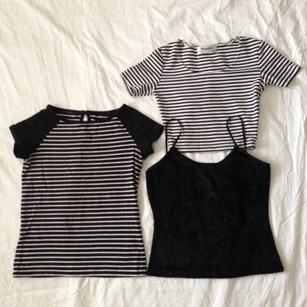 PIMKIE/other brands Crop-top & T-shirt Bundle (3)