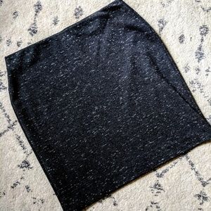 Loft Black Heather Skirt