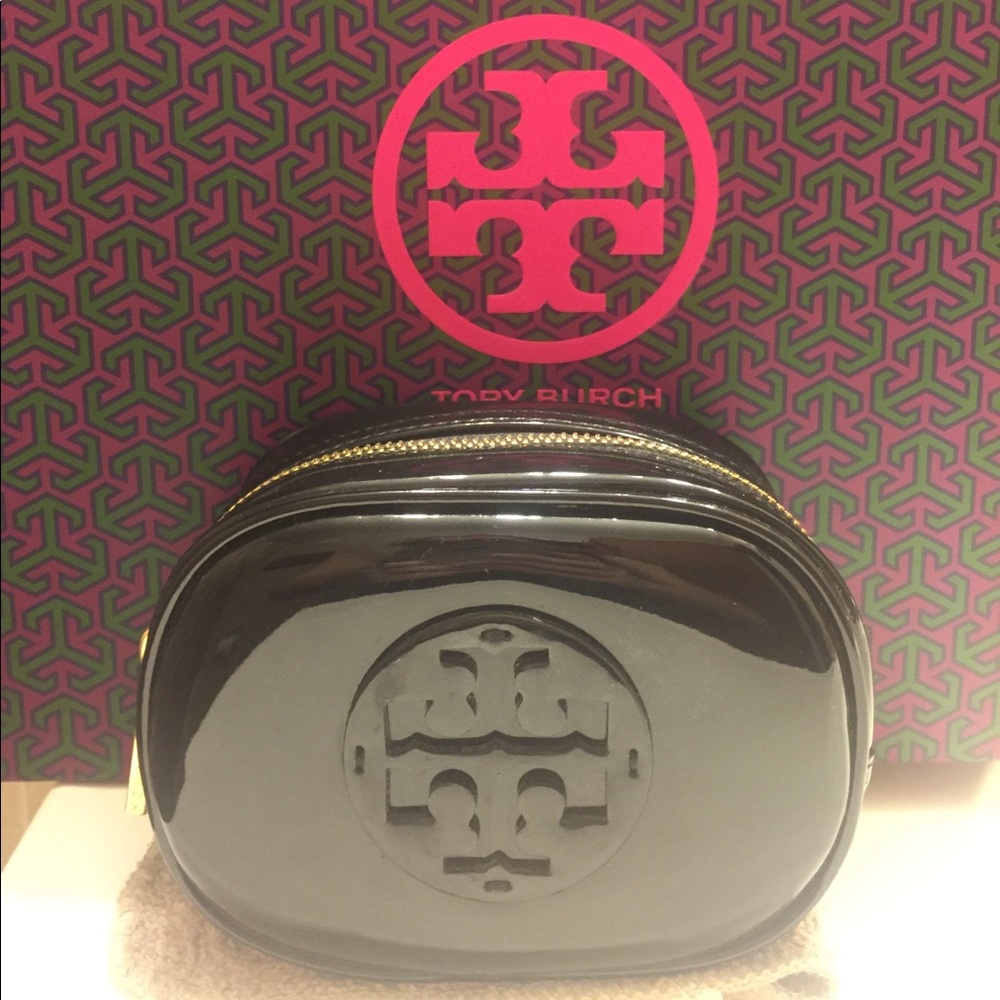 Tory Burch cosmetic case