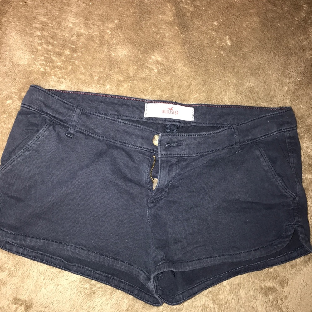 Navy Blue Hollister Shorts
