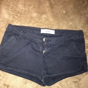 Navy Blue Hollister Shorts