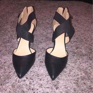 Black Closed Toe Heels