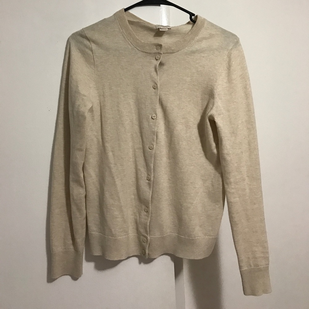 JCrew, Crew Neck Cardigan