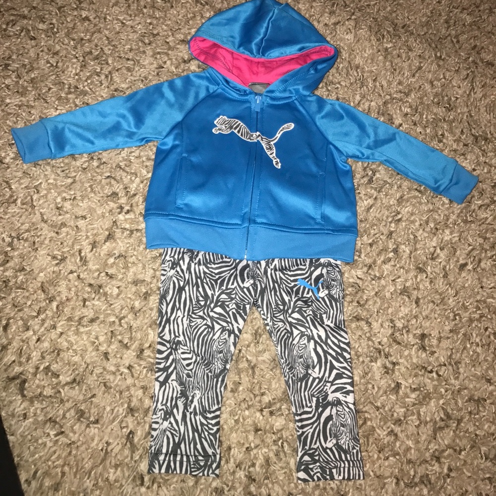 Baby girls puma outfit