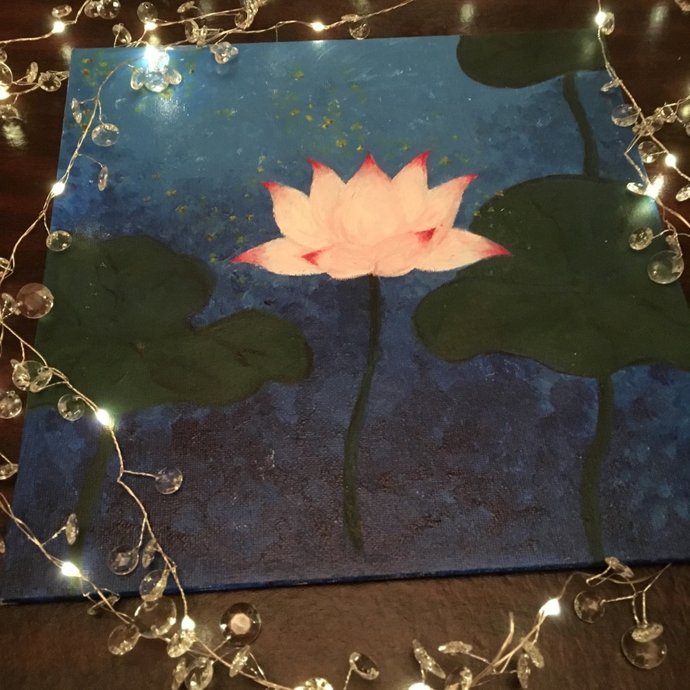 RISE AGAIN acrylic painting