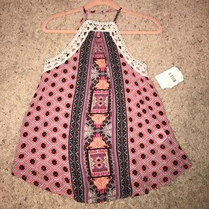 Alter'd State Mock Neck Tank Top