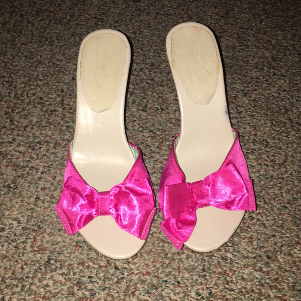 Backless Open Toe Heels
