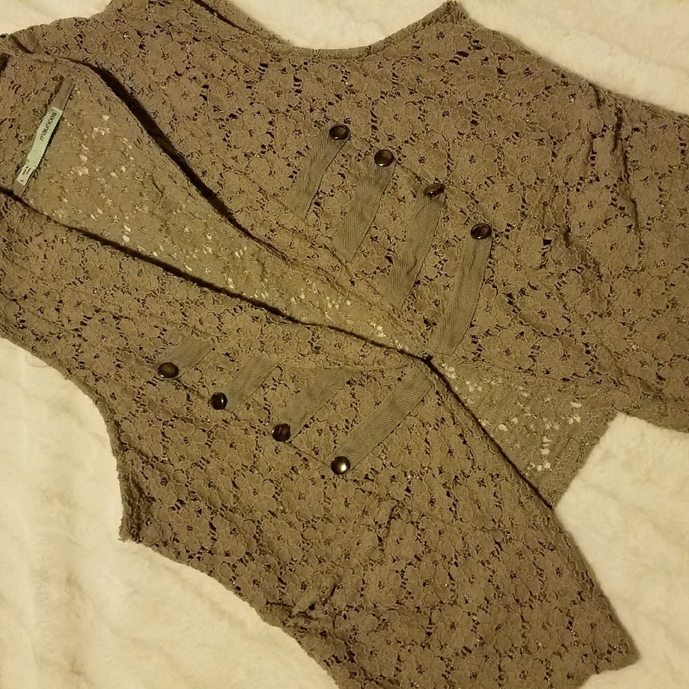 Maurices Lace Vest
