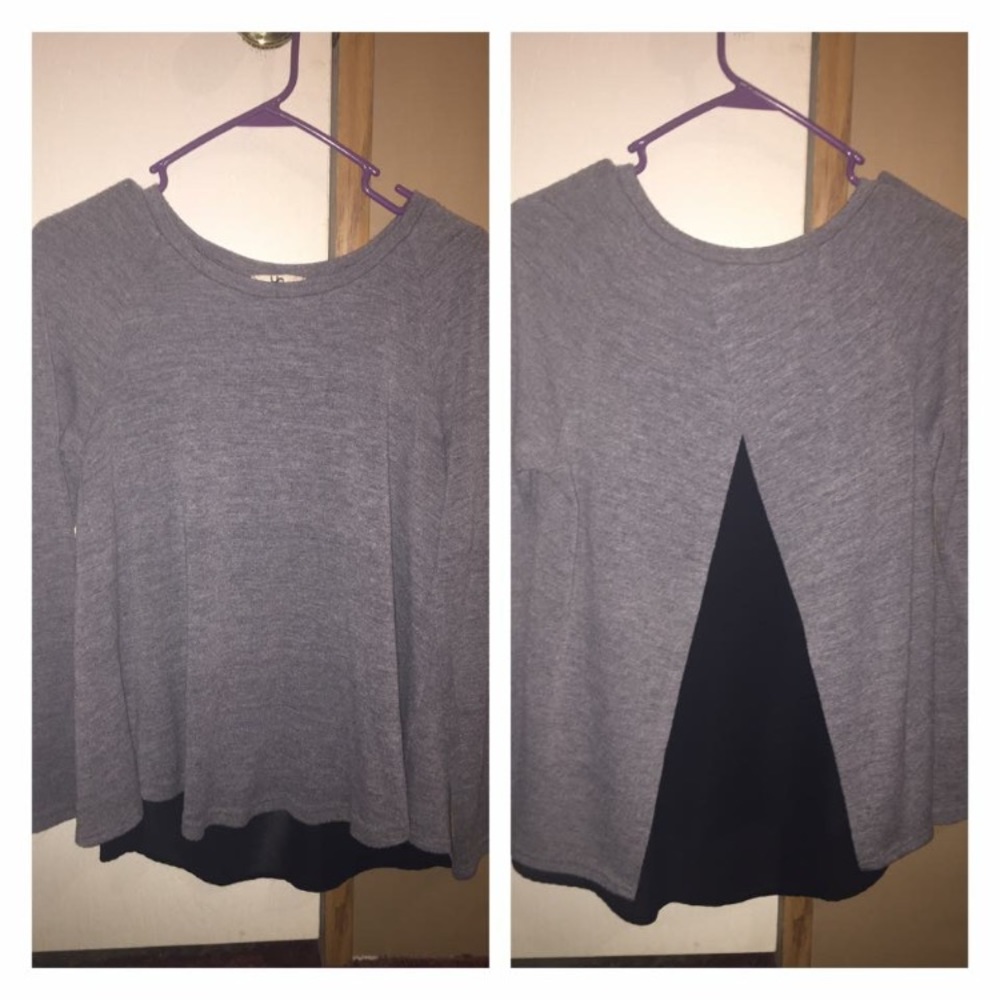 Black and Gray Sweater