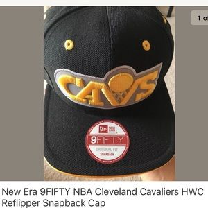 New Era Cleveland Cavalier Cap SnapBack Reflipper