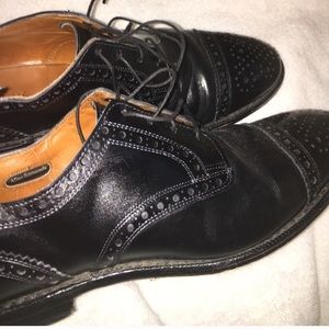 Black Allen Edmonds dress men's shoes