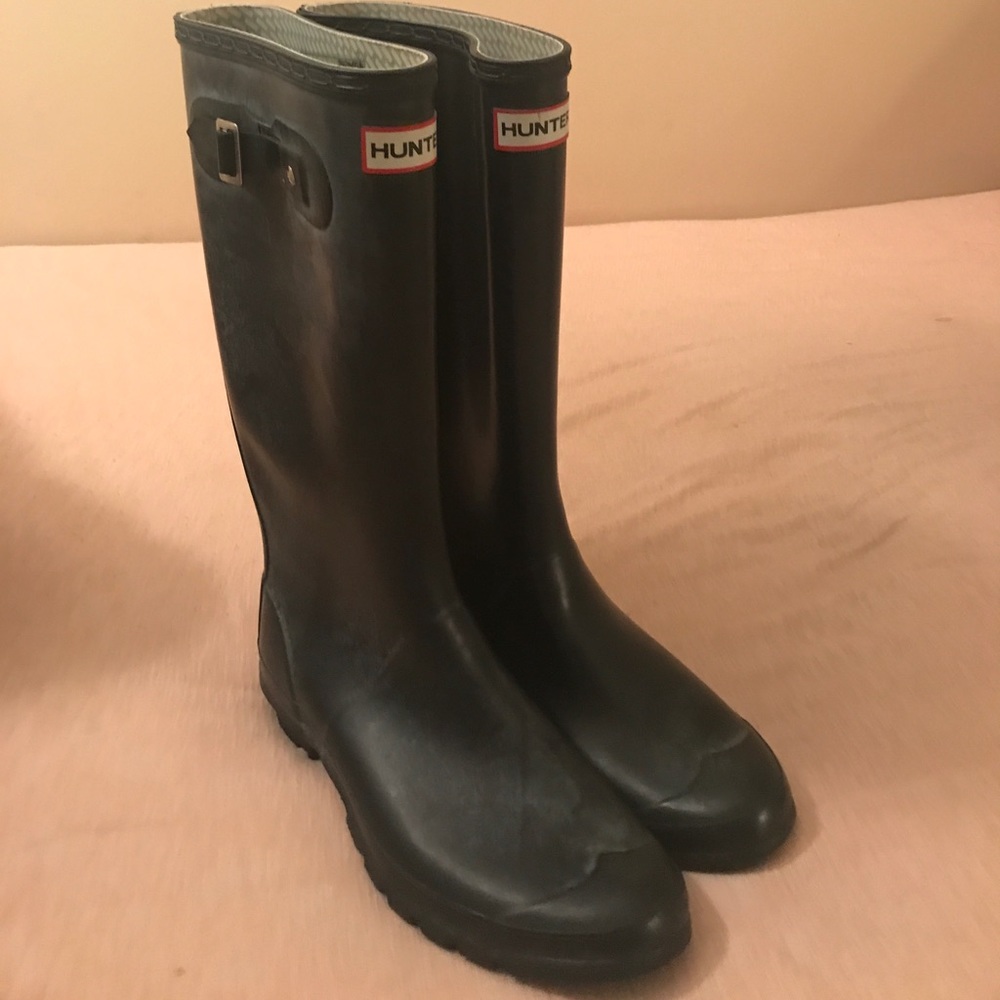 Hunter Rain Boots size 10 WIDE CALF