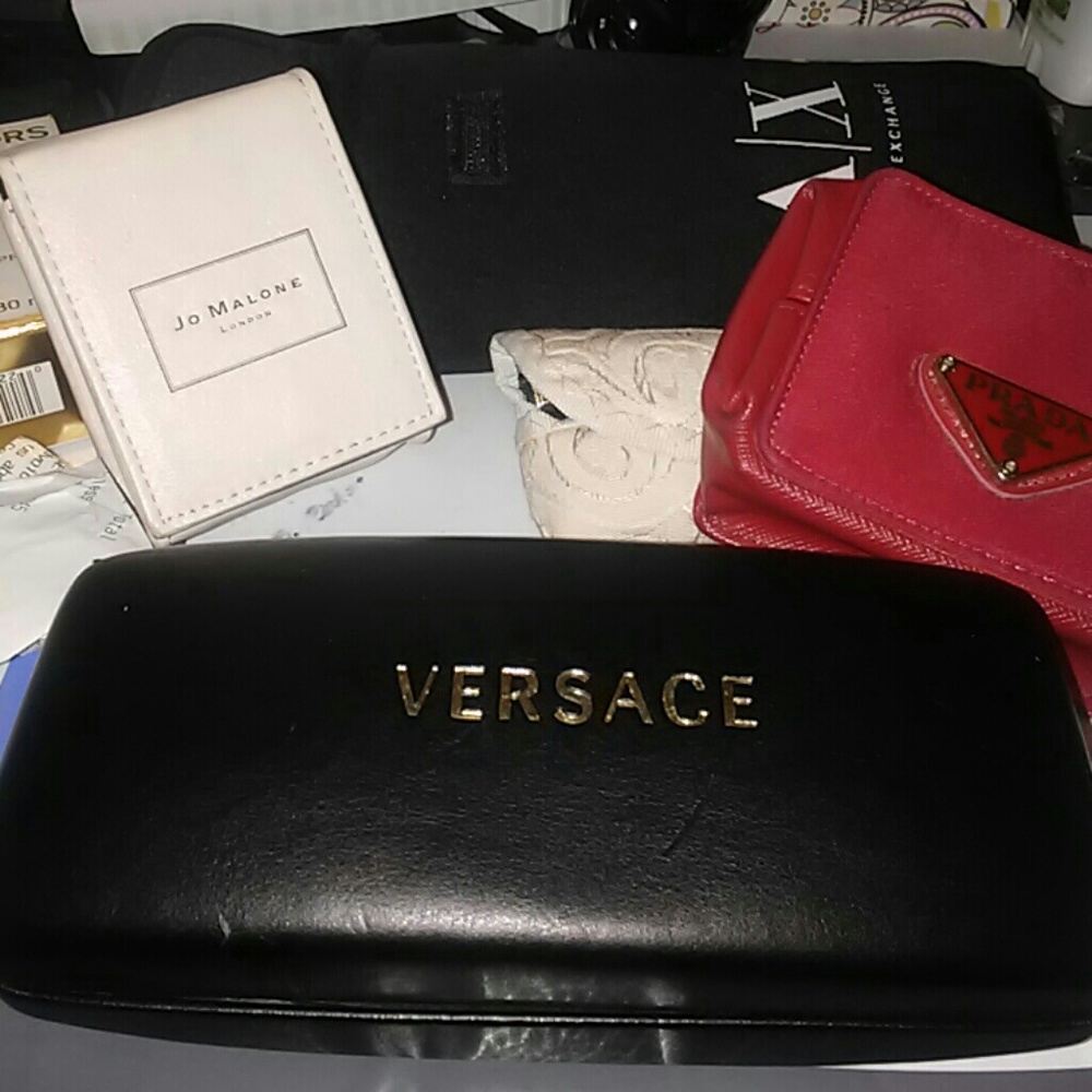 Versace sunglass/eyeglasses case