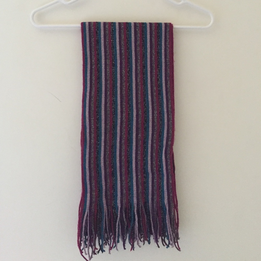 Multi colored Fringe Scarf