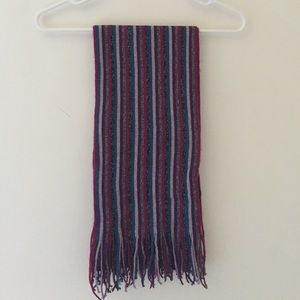 Multi colored Fringe Scarf
