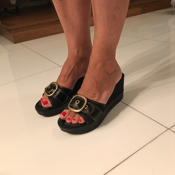 Coach slide wedges - Picture 2 of 5
