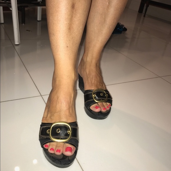 Coach slide wedges - Picture 4 of 5