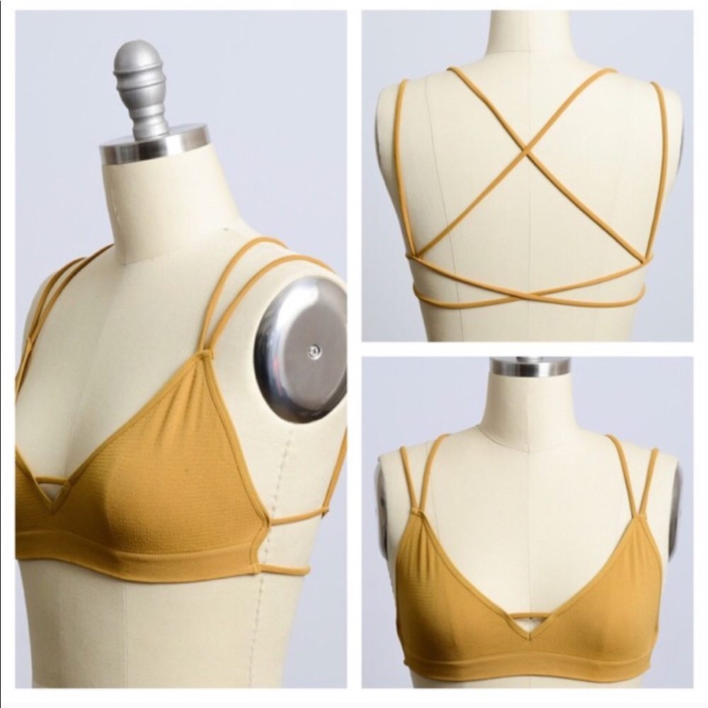 strappy bralette