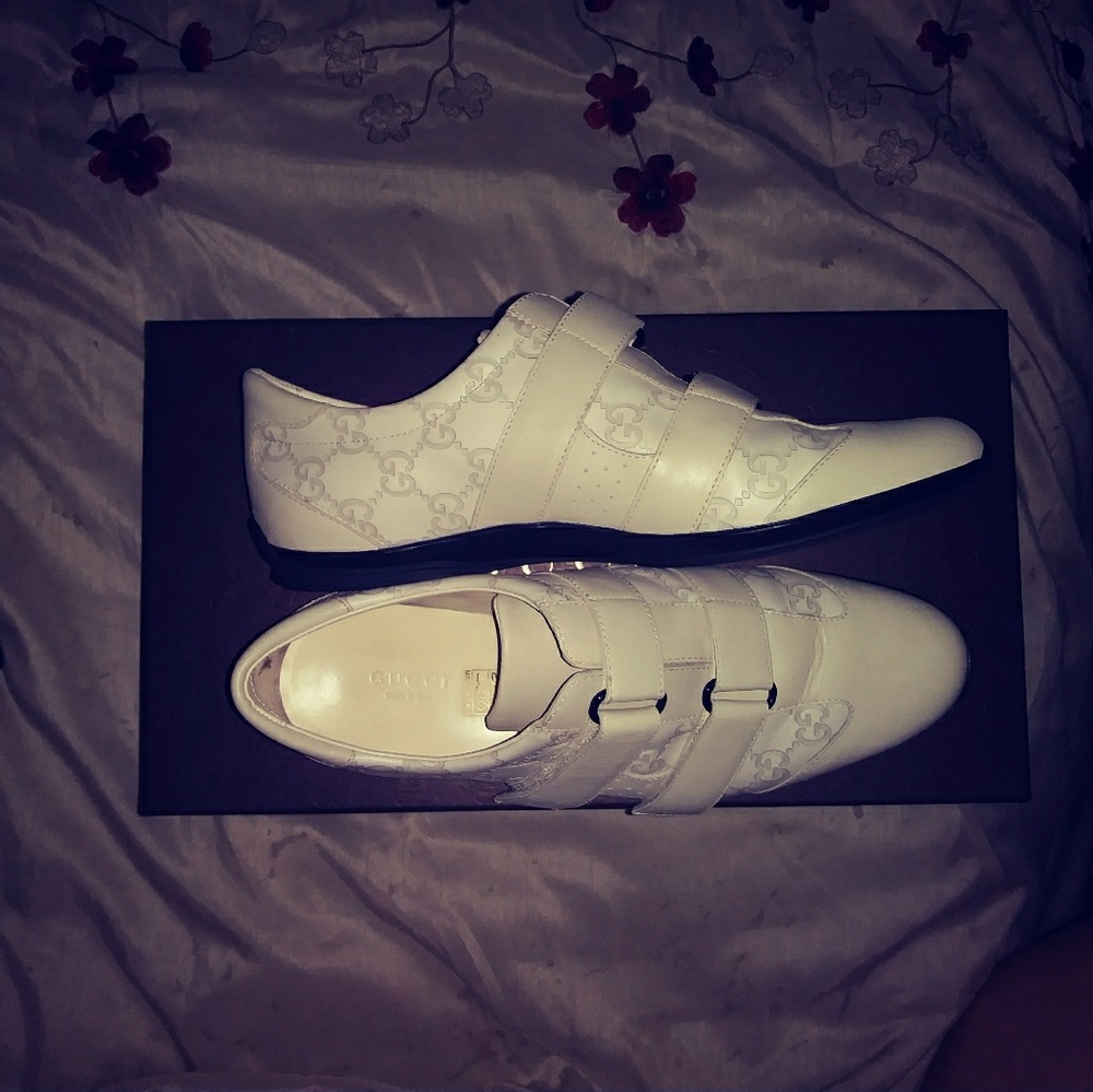 Gucci Cream color Sneakers #121830 - Picture 5 of 8