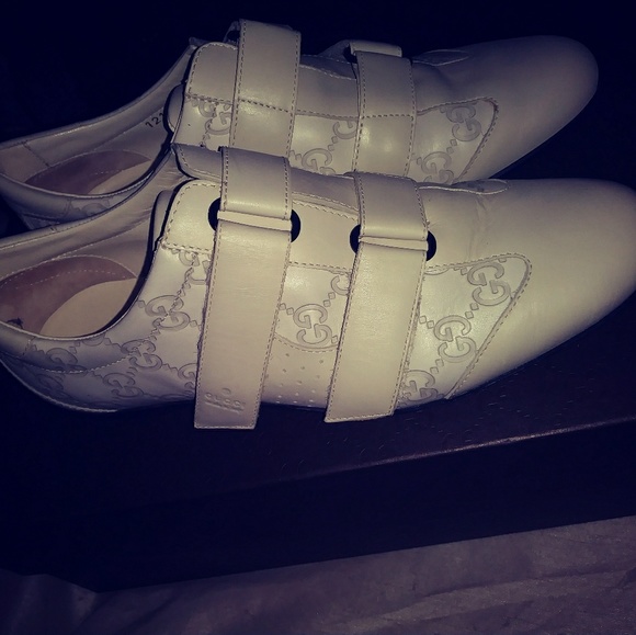 Gucci Cream color Sneakers #121830 - Picture 6 of 8