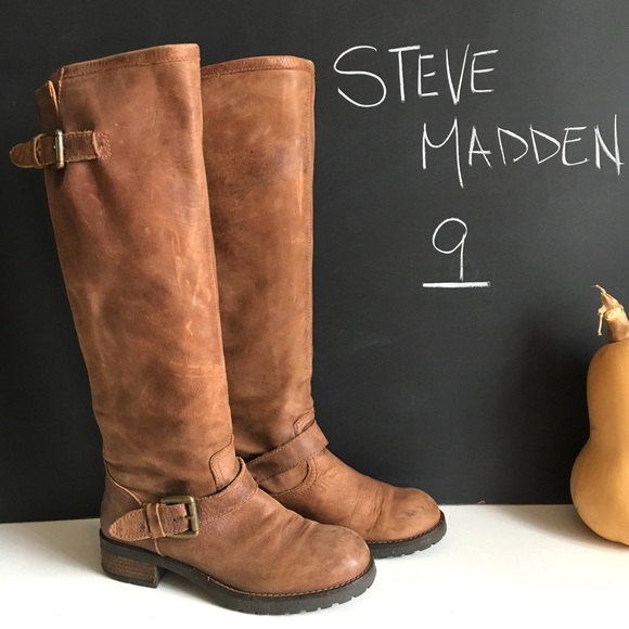 Steve Madden Shoes - Steve Madden Buckeye Tall Engineer Boot