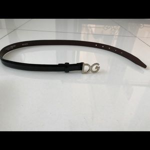 Dolce Gabbana classic thin belt