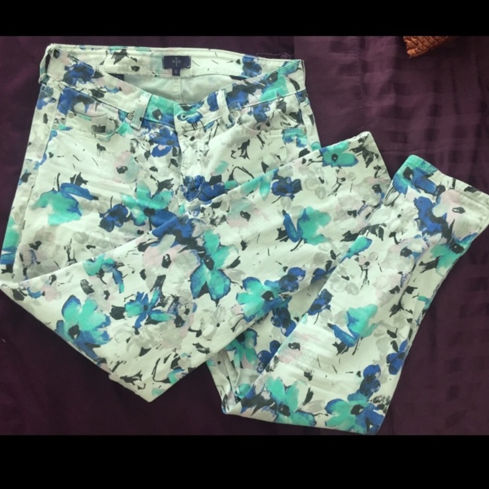 Flower jeans NYDJ