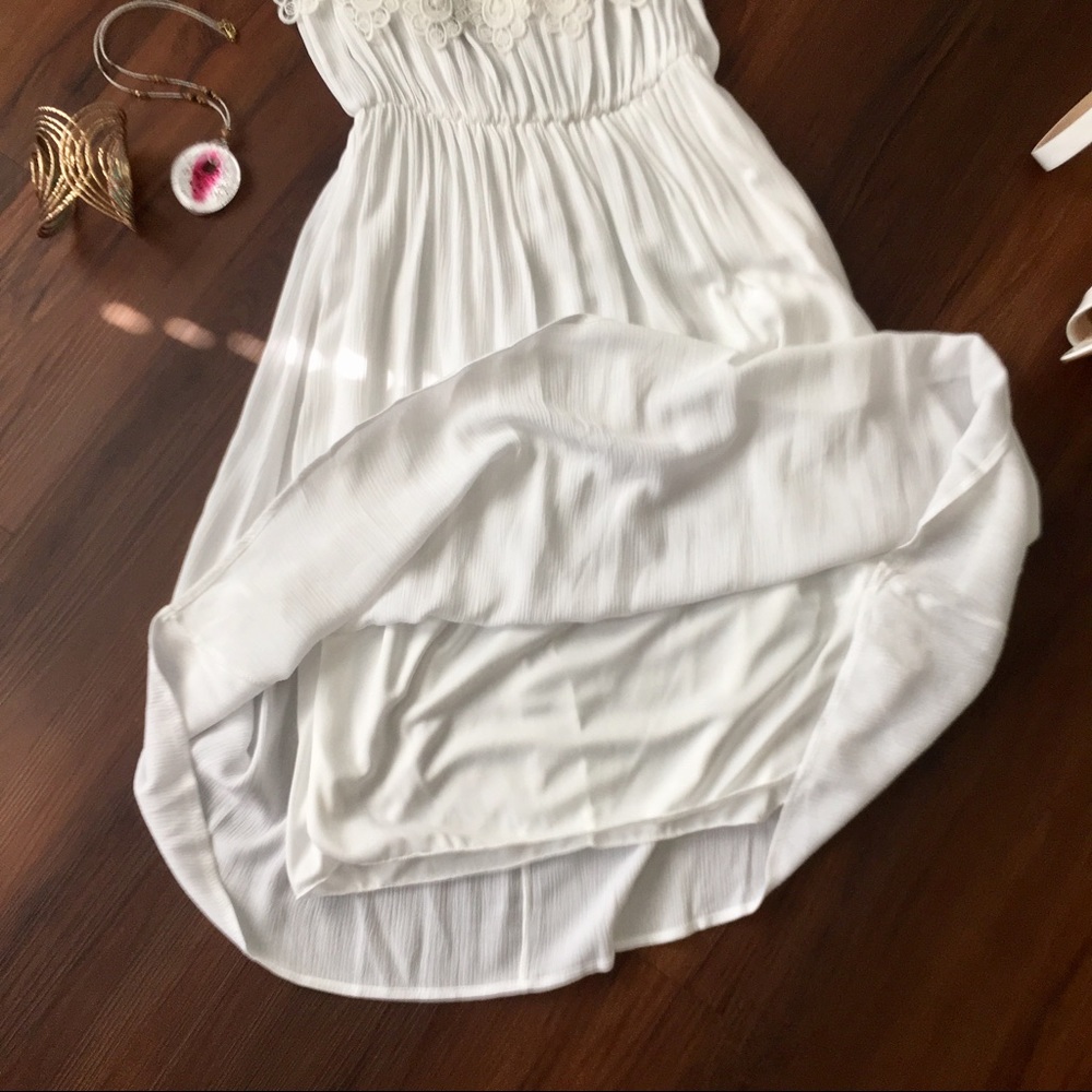 Spring White Midi Dress - Picture 8 of 8