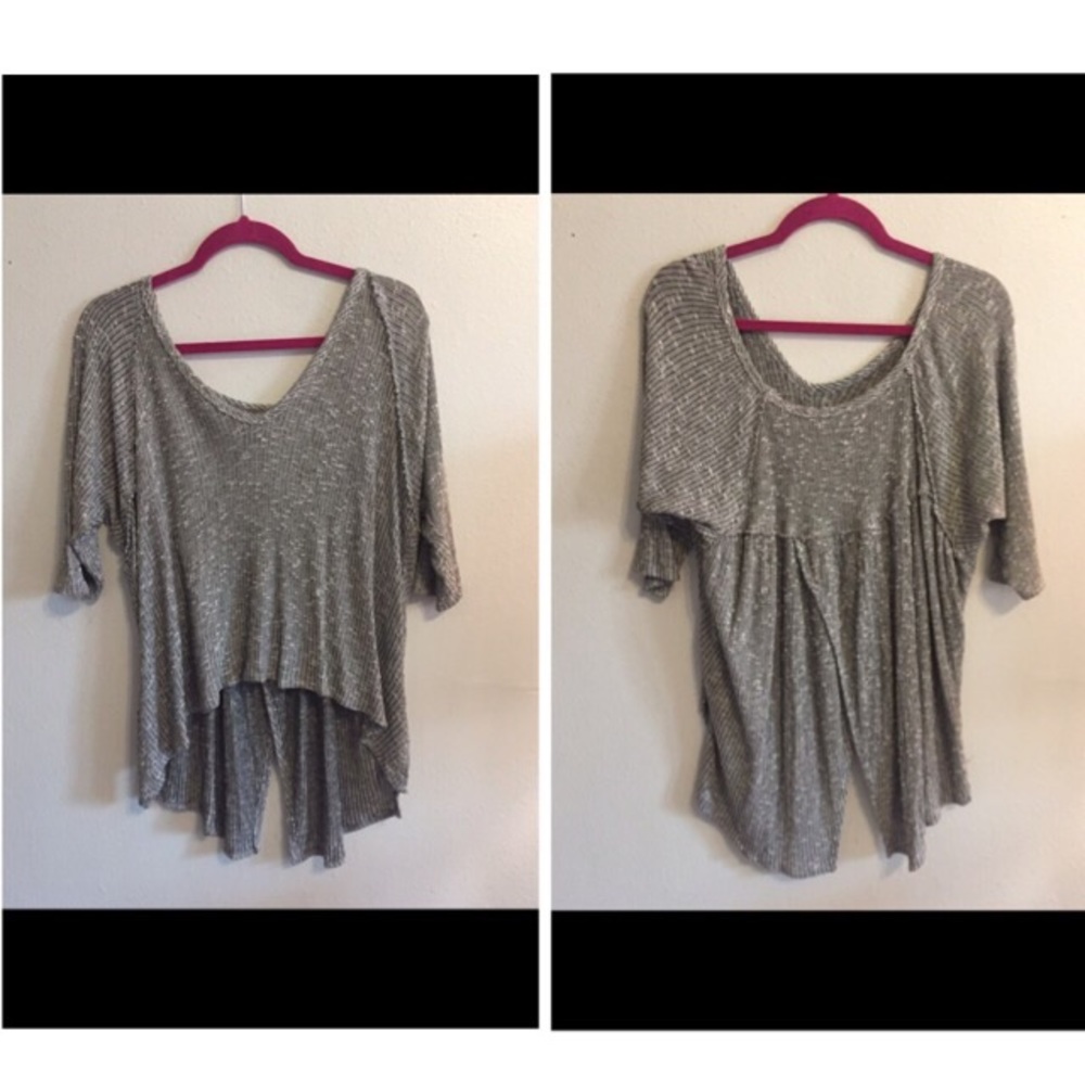 Gimmicks high/low lightweight sweater