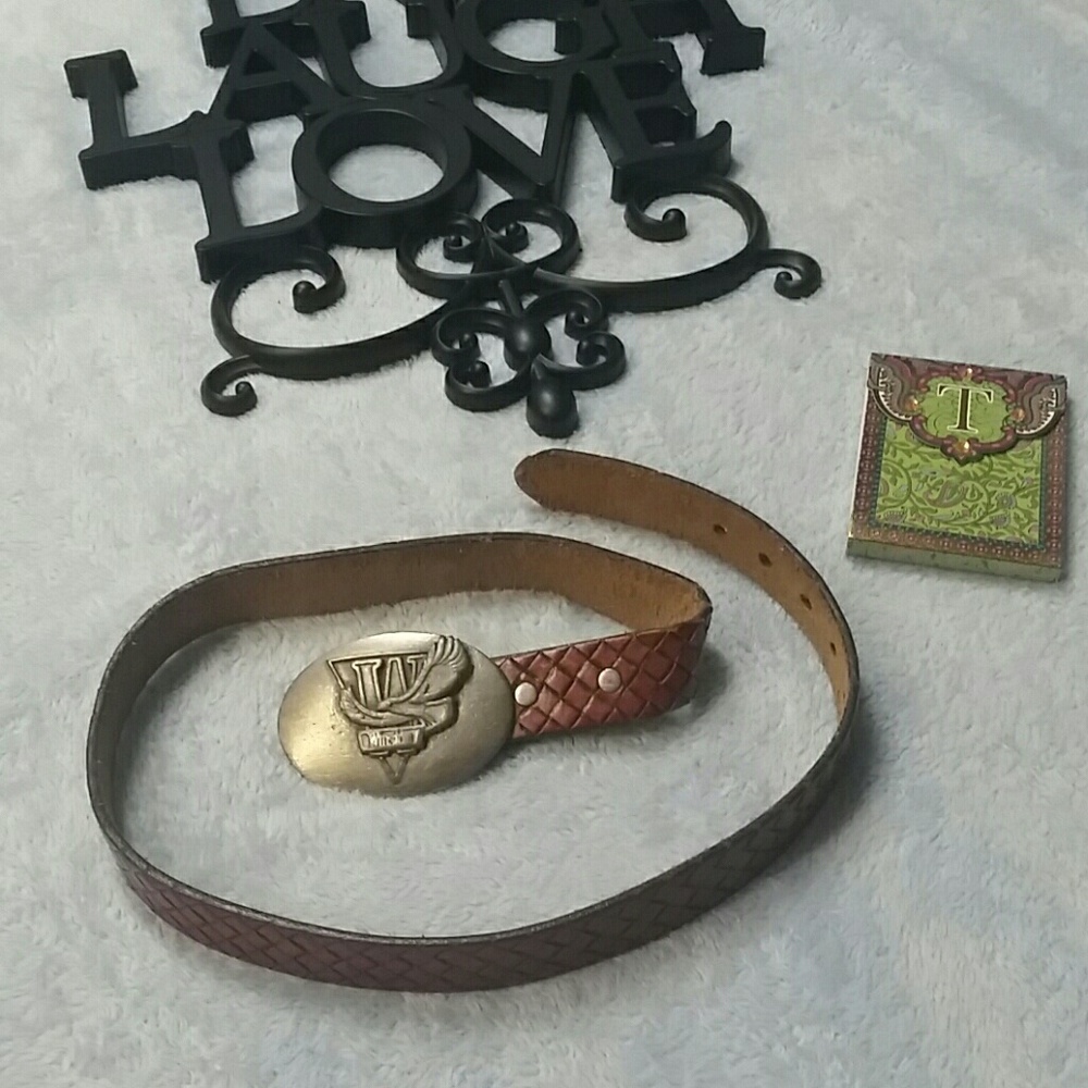 Winston belt buckle and Belt