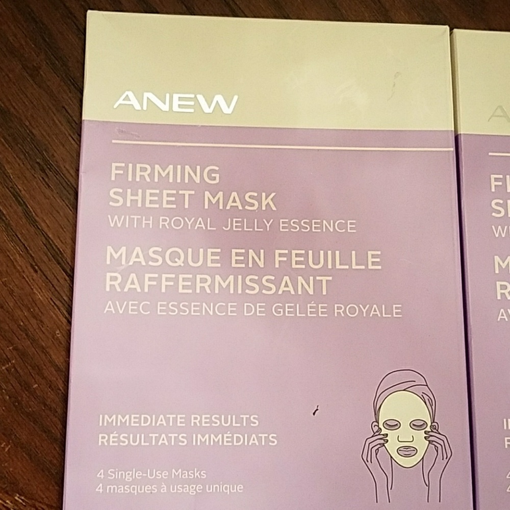 Avon anew firming sheet mask