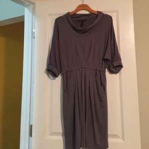 BCBGMAXAZRIA gray dress