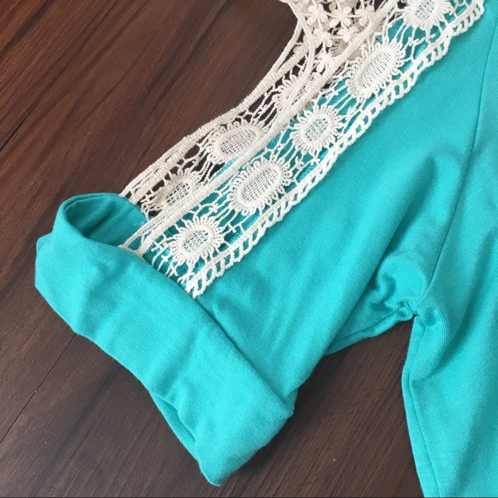 Green Goddess Cut-Out Top - Picture 5 of 7